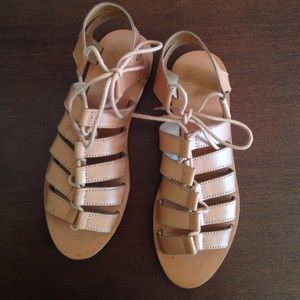 Ecote Lace up Gladiator Sandals