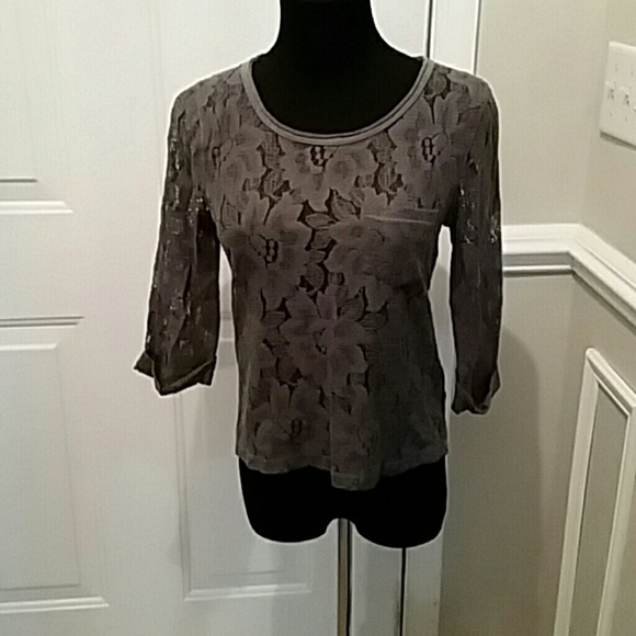 Hollister lace top small