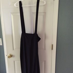 Long jump skirt with straps