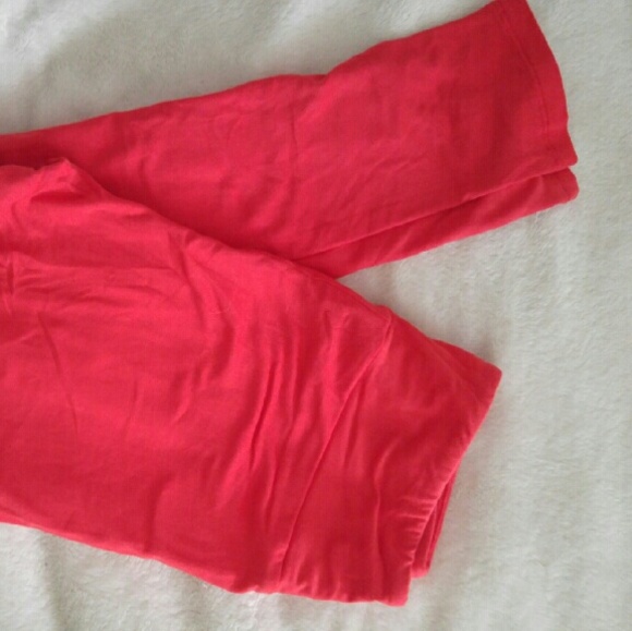 LuLaRoe OS Leggings Bright Red