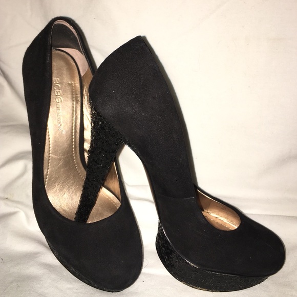 Glitter heels BCBG