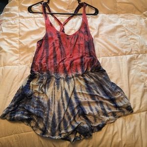 Tie-dye romper