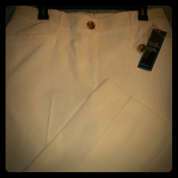 Women's Winter White Dress Pants