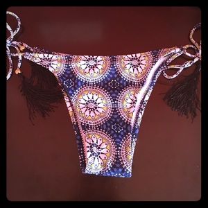 Floral Bathing Suit Bottoms