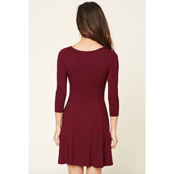 Knit Skater Dress - Picture 2 of 4