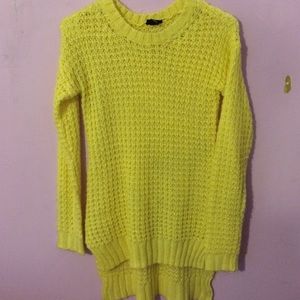 Long yellow Rue21 sweater
