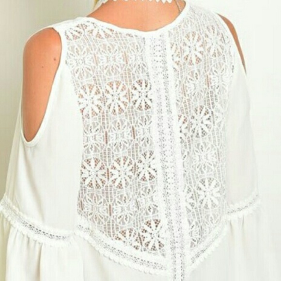 Cold Shoulder Top - Picture 3 of 7