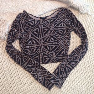 Tribal Crop Top