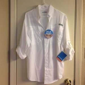 NWT Columbia Long Sleeve Fishing Shirt