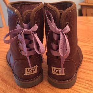 Little girls Toddler size 8 ugg boots