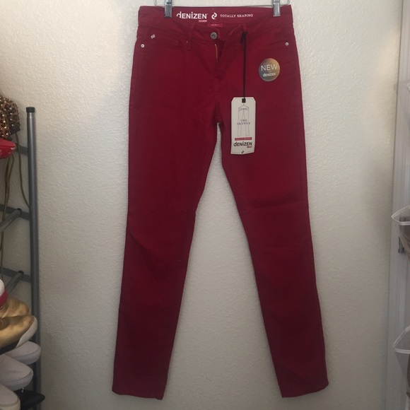Denizen by Levis Denim - Brand new with tags red jeans