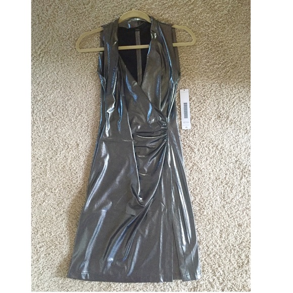 NYE CHIC SILVER DRESS