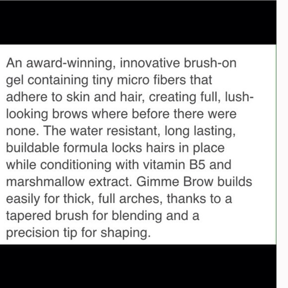 By benefit, new in box "gimme brow" - Picture 2 of 3