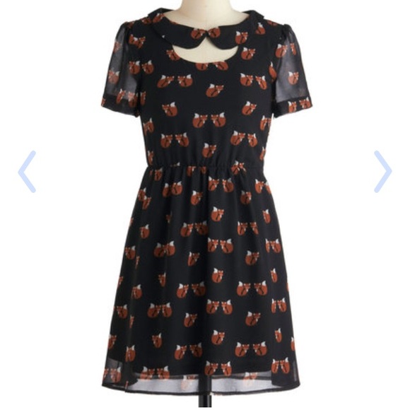 Modcloth fox dress Clearance