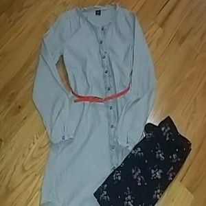 Girls Gap shirt dress