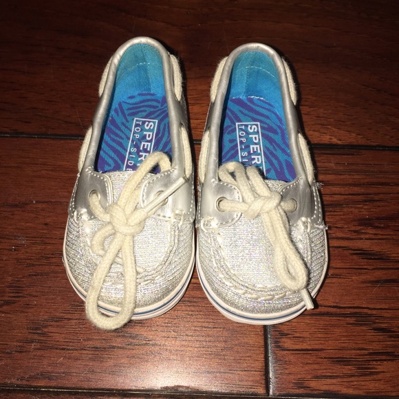 Baby Sperry's Sz 2 & Pink Converse sz 2