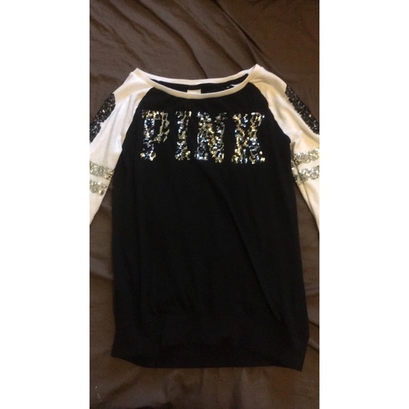 VS PINK Sequin top