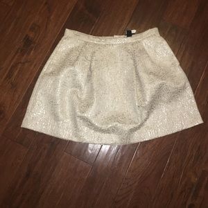 Gold and Cream Skirt