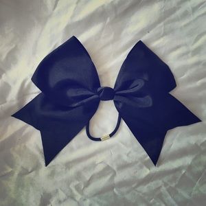 Big Black Cheer Bow