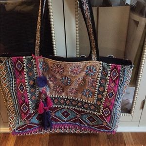 Big Buddha-Jssabbi Embellished Tote