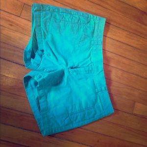 Jcp mint twill shorts size 6