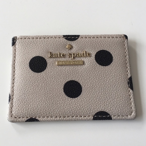 kate spade Handbags - Cedar Street Dot Card Holder by Kate Spade ♠️