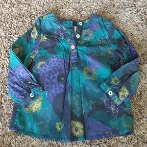 Peek little peanut blouse 6-12 months
