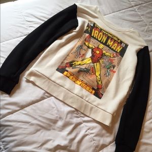 Marvels crew crew neck