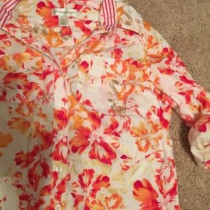 SOLD🎈 print button down shirt