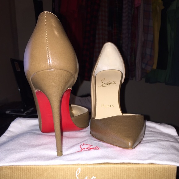 Christian Louboutin Iriza Dark Blush/Brown Leather