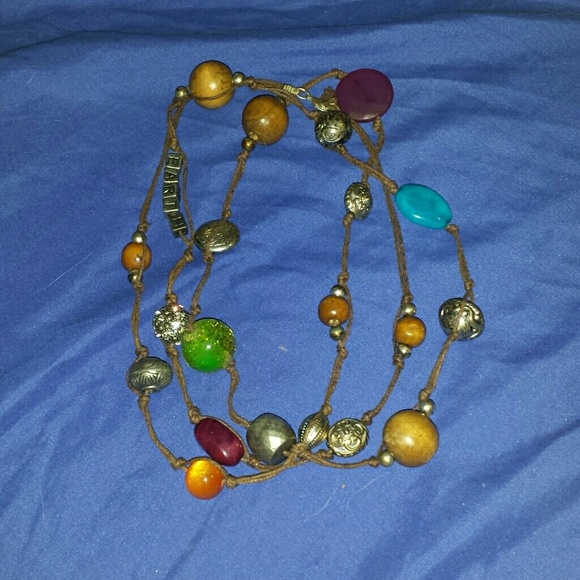 Handmade long necklace