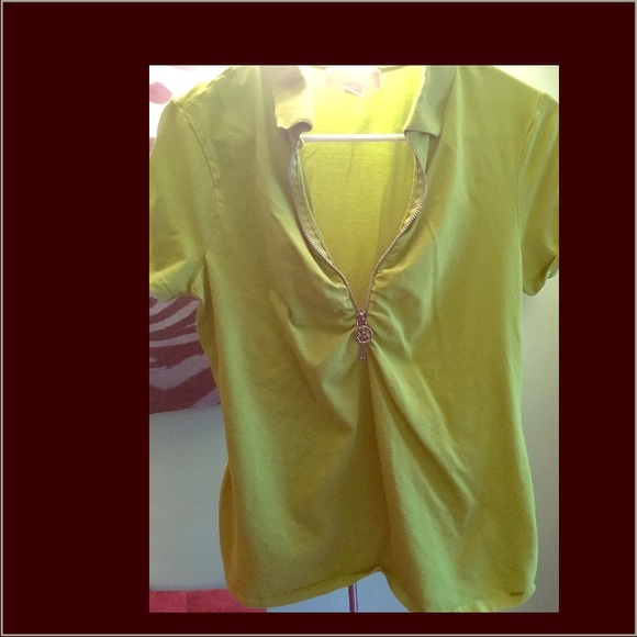 Green Michael by Michael Kors Shirt