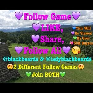 💜LADY BlackBeards💜Follow Game💜 LIKE, Share Foll