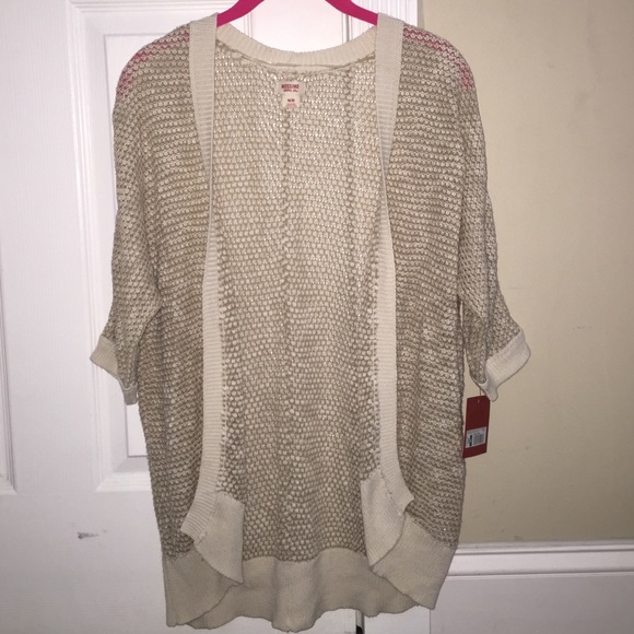 Missimo Open Front Cardigan