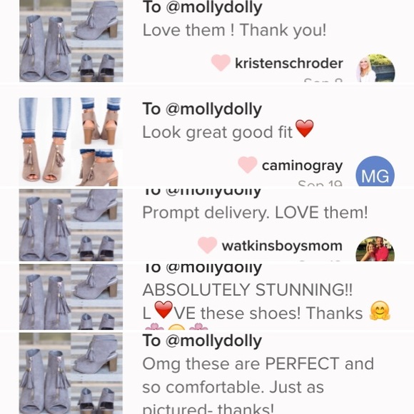 ❣LAST-9❣ Taupe Zip Tassel Fall Heel Booties - Picture 4 of 4