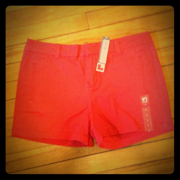 Jcp twill shorts in Tomato size 6