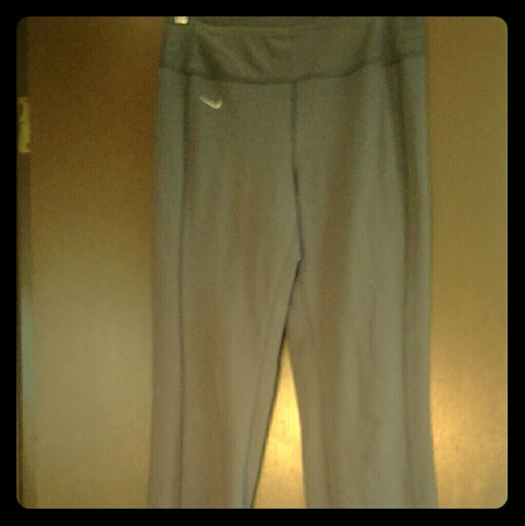 Grey Nike athletic pants