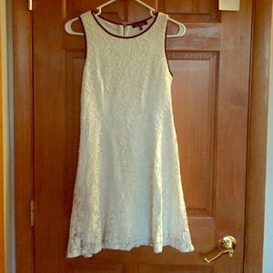 White lace dress