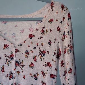 Lightweight button-up sweater by Papaya