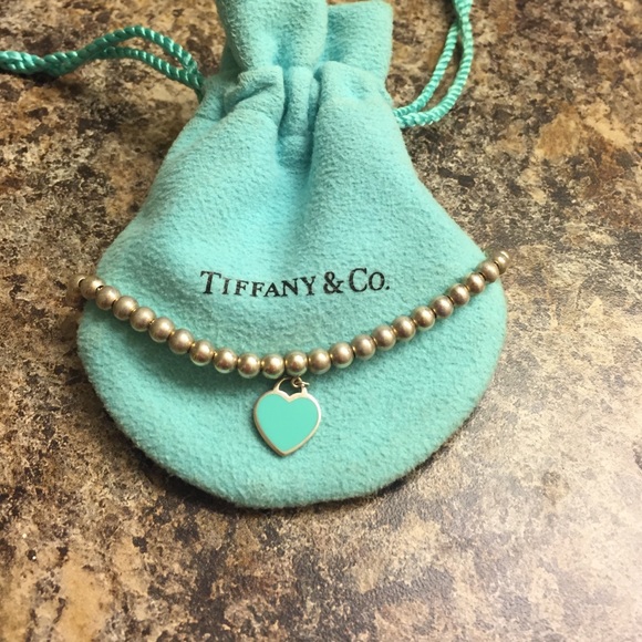 Tiffany & Co. Heart Charm Bracelet