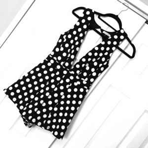 Black and white romper "NAME UR PRICE"