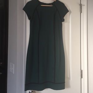 Lovely green dress with black detail