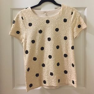 Adorable jcrew sequin shirt!