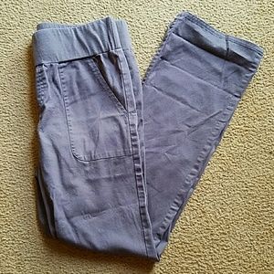 Grey maternity pants