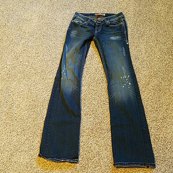BKE distressed jeans