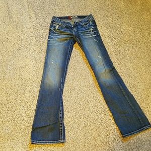 BKE distressed jeans