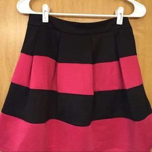 Cute pink and black skirt