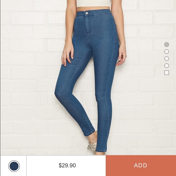 Forever 21 LA Premium denim high waist jeans