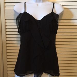Banana Republic ruffled top