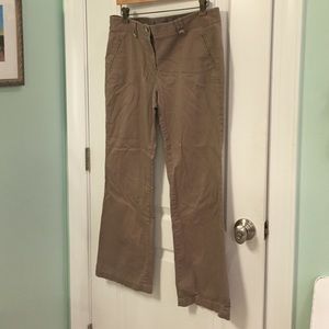 Cargo style Ann Taylor tan pants 12P